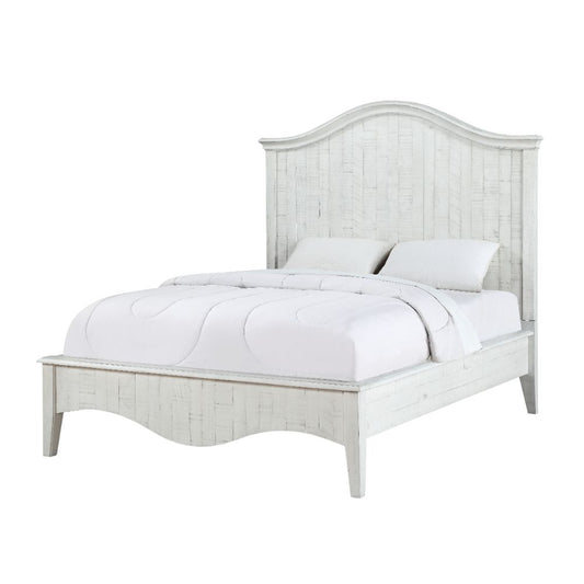 Modus Furniture - Ella Solid Wood Queen-Size Bed in White Wash - 2G43B5 veiw 1