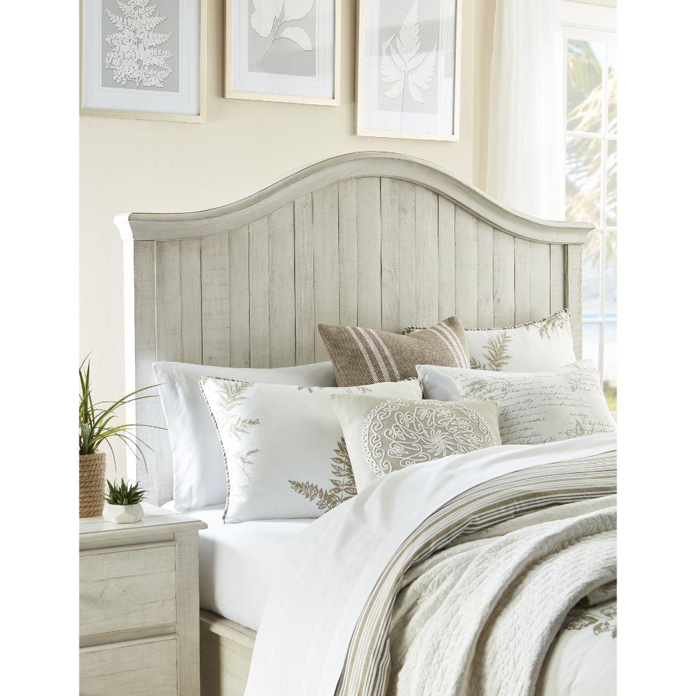 Modus Furniture - Ella Solid Wood Queen-Size Bed in White Wash - 2G43B5 veiw 4