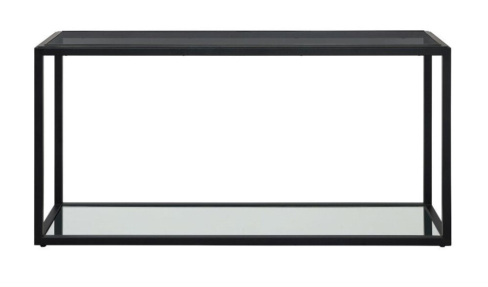 Modus Furniture - Ellis Smoked Glass and Stainless Steel Console Table - 9HQ423 veiw 1