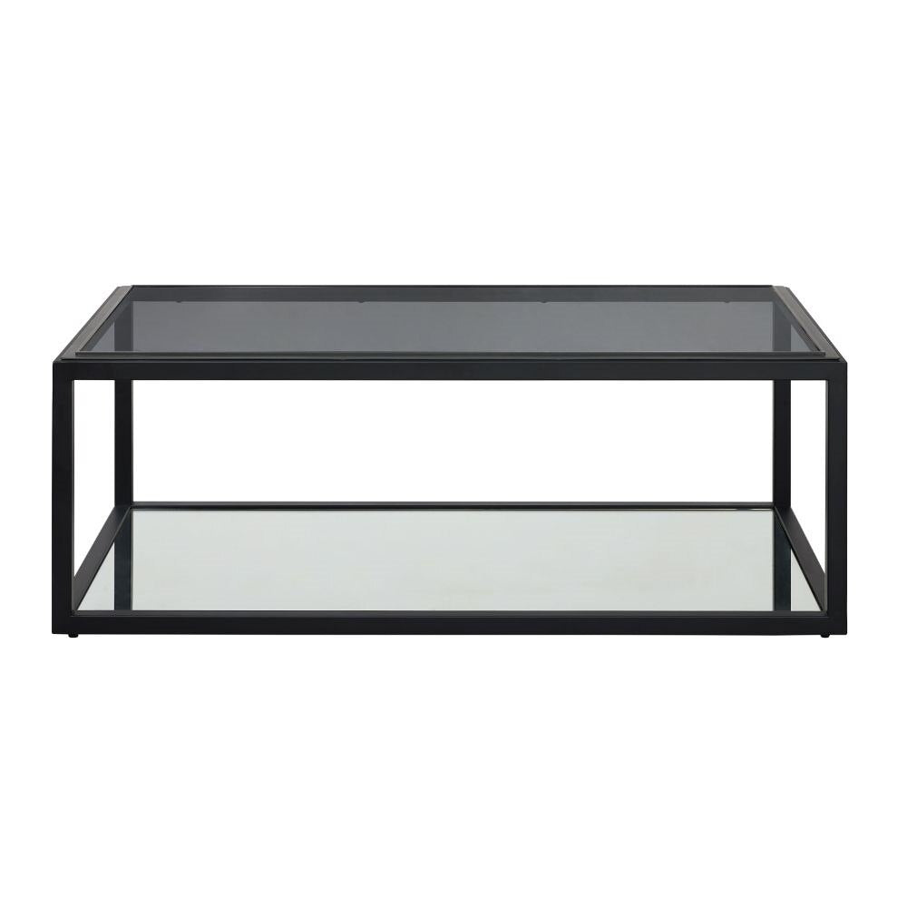 Modus Furniture - Ellis Smoked Glass and Stainless SteelTop Coffee Table - 9HQ421 veiw 4