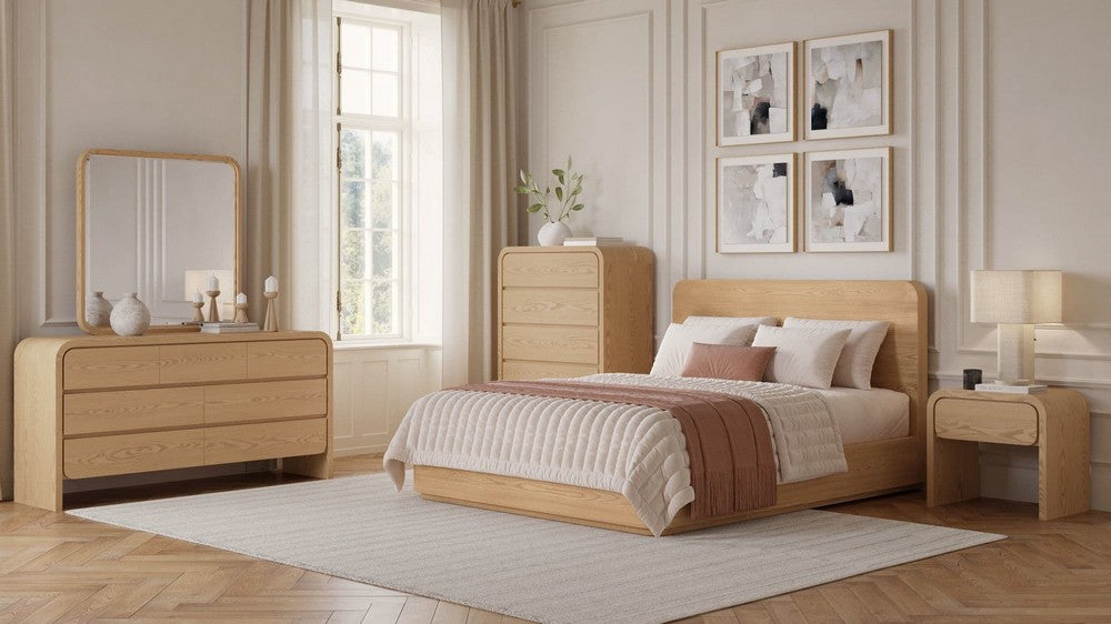 Modus Furniture - Elora 1-Drw Nightstand - Timber - PRZY81 view 5