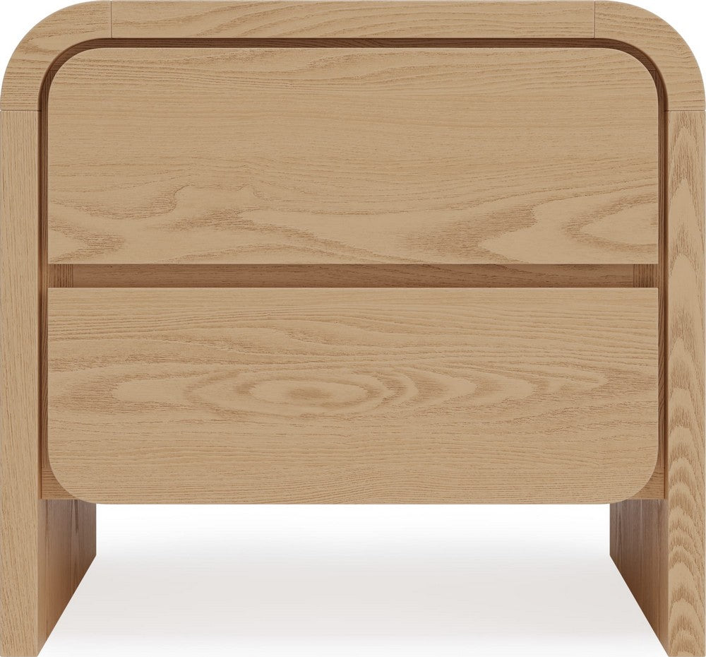 Modus Furniture - Elora 2-Drw Nightstand - Timber - PRZY81B view 2