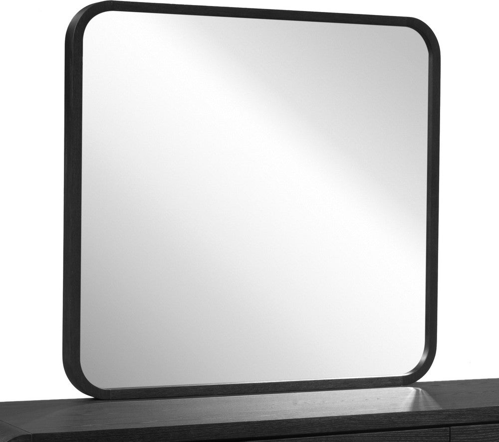 Modus Furniture - Elora Beveled Glass Mirror in Jet Black Ash - PRKS83 view 1