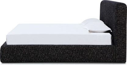 Modus Furniture - Elora California King-Size Upholstered Platform Bed in Moonlight Chenille - PRZNM6 view 3