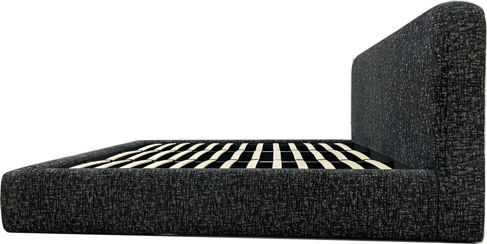 Modus Furniture - Elora California King-Size Upholstered Platform Bed in Moonlight Chenille - PRZNM6 view 5