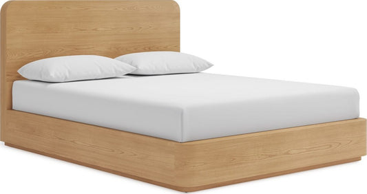 Modus Furniture - Elora CK Wood Bed-Timber - PRZYK6 view 1