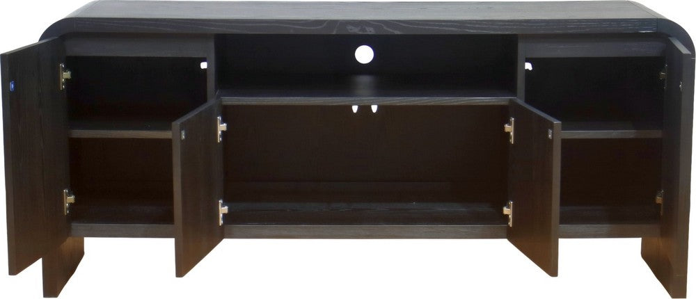 Modus Furniture - Elora Ent Console 64W - Jet - PRKS26A view 3