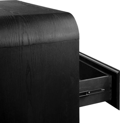 Modus Furniture - Elora Five Drawer Chest in Jet Black Ash - PRKS84 view 3