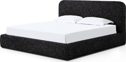 Modus Furniture - Elora King-Size Upholstered Platform Bed in Moonlight Chenille - PRZNM7 view 1