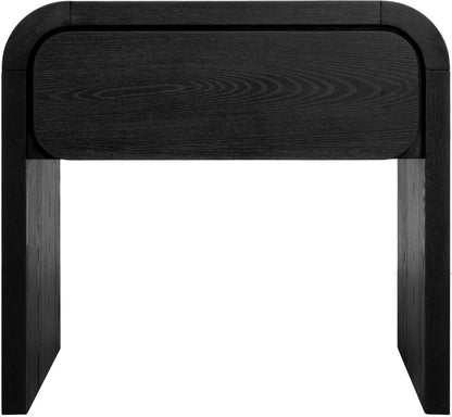 Modus Furniture - Elora One Drawer Nightstand in Jet Black Ash - PRKS81 view 2