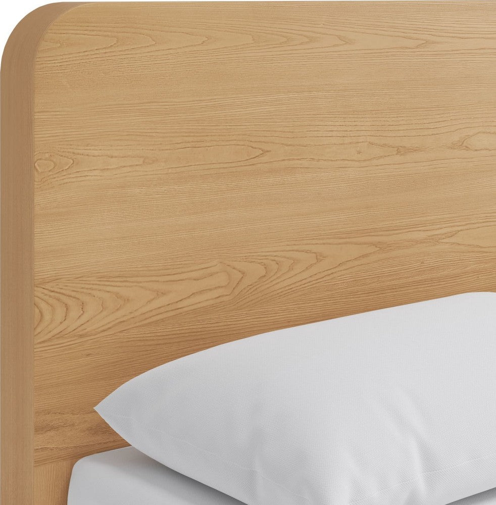 Modus Furniture - Elora QN Wood Bed-Timber - PRZYK5 view 4