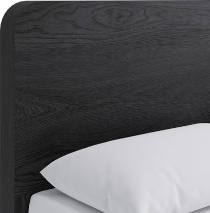 Modus Furniture - Elora Queen-Size Ash Wood Platform Bed in Jet - PRKSK5 view 4