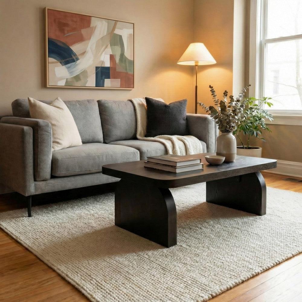 Modus Furniture - Elora Rect Coffee Tbl - Jet - PRKS21 view 5