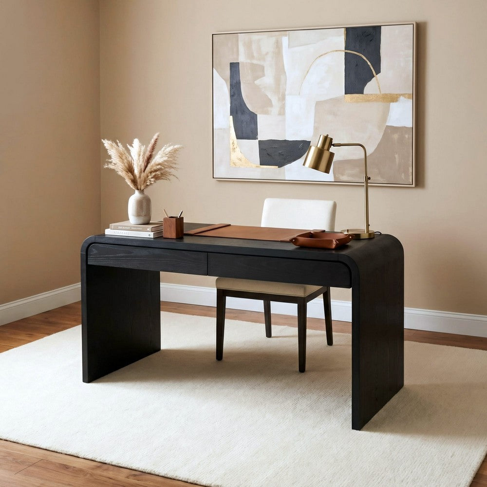 Modus Furniture - Elora Writing Desk - Jet - PRKS11 view 3