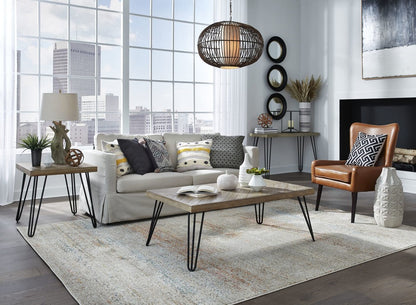 Modus Furniture - Everson Solid Fir Console Table in Sand Dollar - DVV123 view 6