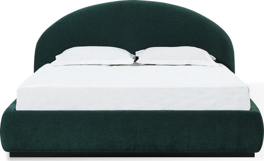 Modus Furniture - Flex Full-Size Upholstered Bed in Emerald Chenille (2026) - SRWKJ4 view 2