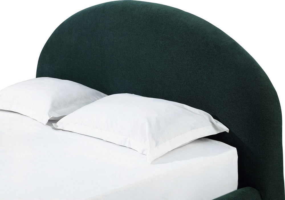 Modus Furniture - Flex Full-size Upholstered Bed in Emerald Chenille - SRWKH4 view 4