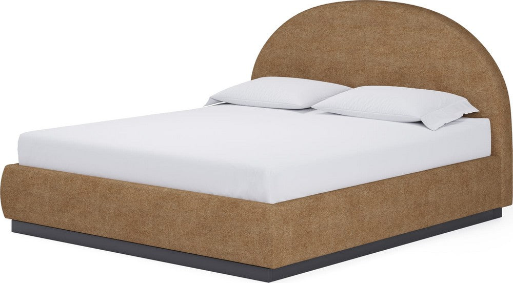 Modus Furniture - Flex Full-Size Upholstered Bed in Porcini Chenille (2026) - SRXLJ4 view 1