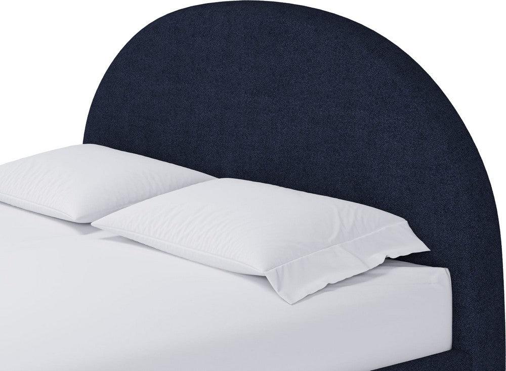 Modus Furniture - Flex King-size Upholstered Bed in Blue Jeans Chenille - SRXMH7 view 4