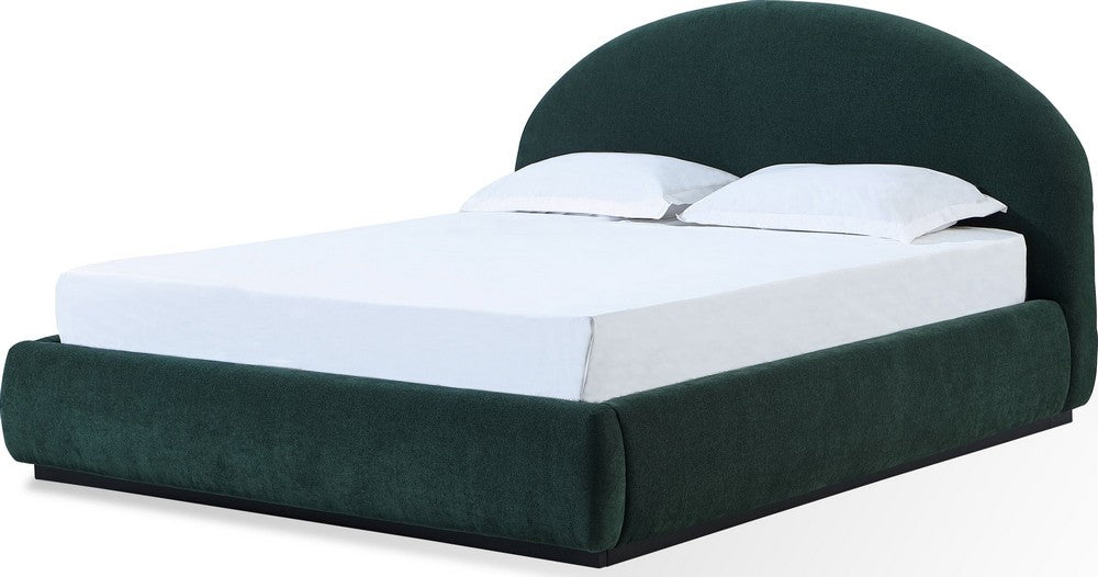 Modus Furniture - Flex King-size Upholstered Bed in Emerald Chenille - SRWKH7 view 1