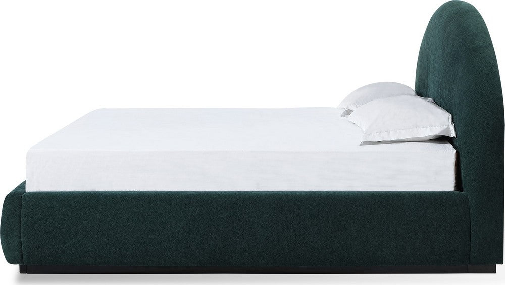 Modus Furniture - Flex King-size Upholstered Bed in Emerald Chenille - SRWKH7 view 3