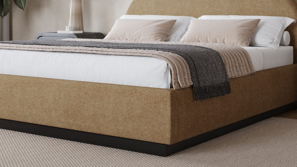 Modus Furniture - Flex King-Size Upholstered Bed in Porcini Chenille (2026) - SRXLJ7 view 5