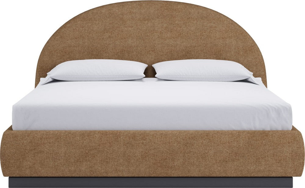 Modus Furniture - Flex King-size Upholstered Bed in Porcini Chenille - SRXLH7 view 2