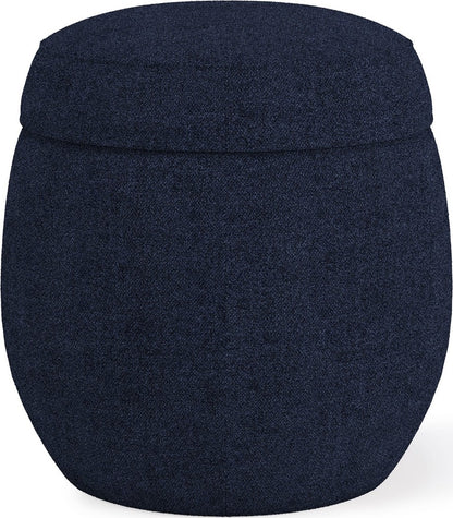 Modus Furniture - Flex Upholstered Ottoman in Blue Jeans Chenille - SRXM88 view 1