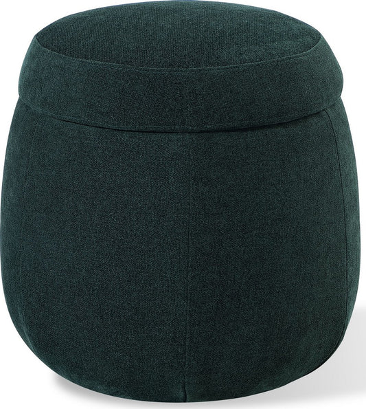 Modus Furniture - Flex Upholstered Ottoman in Emerald Chenille - SRWK88 view 1