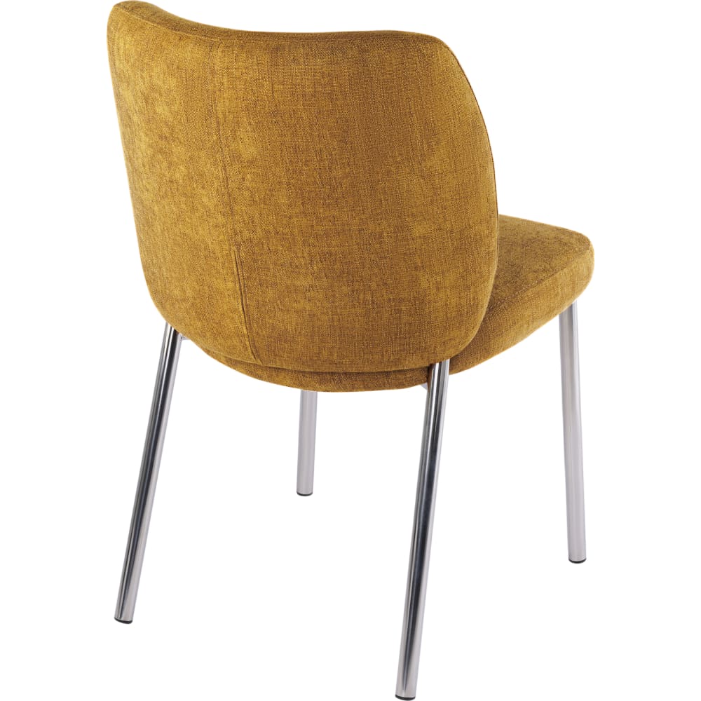 Modus Furniture - Fomo Chenille-upholstered Stainless Steel Base Dining Chair in Pineapple Set of 2 - SWWU64 view 10