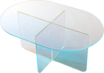 Modus Furniture - Fomo Coffee Table in Iridescent Glass
 - SSWN21 view 1