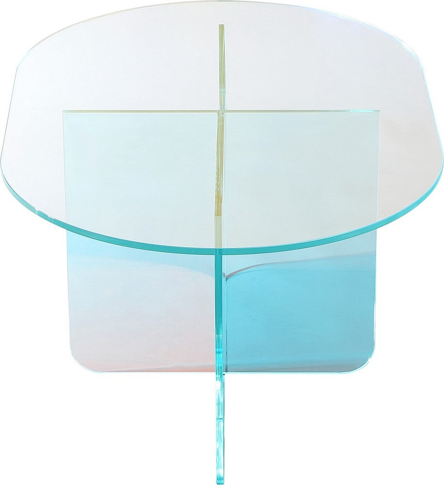 Modus Furniture - Fomo Coffee Table in Iridescent Glass
 - SSWN21 view 4