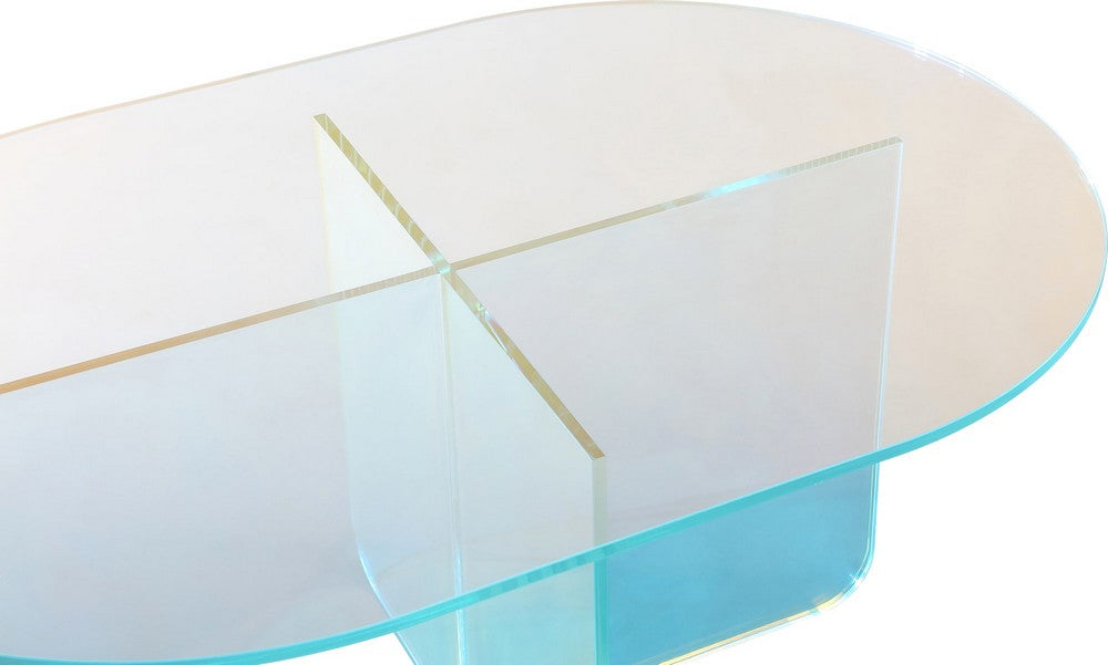 Modus Furniture - Fomo Coffee Table in Iridescent Glass
 - SSWN21 view 5