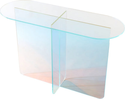 Modus Furniture - Fomo Console Table in Iridescent Glass - SSWN23 view 1