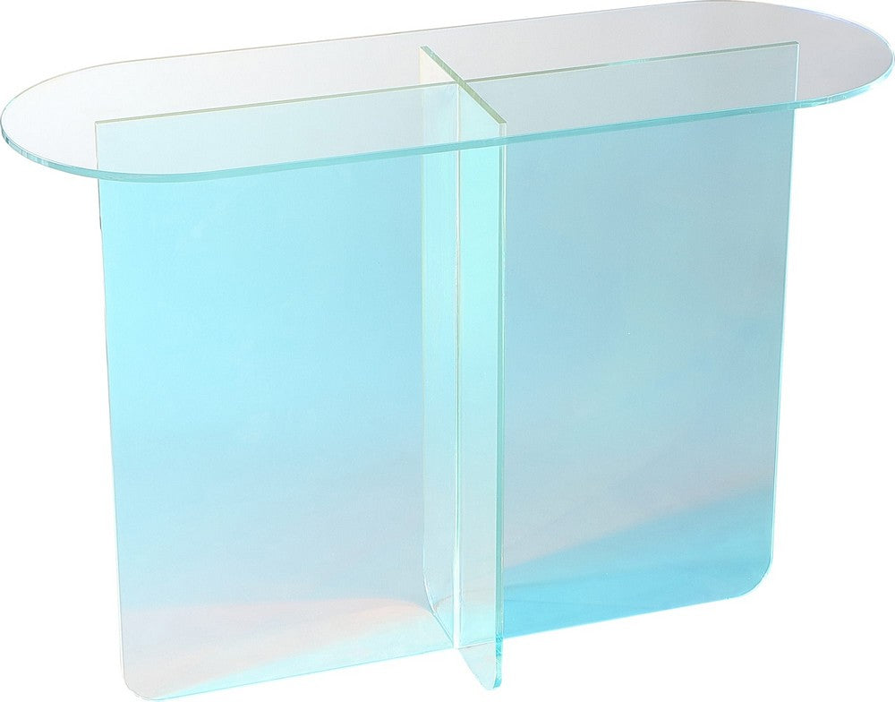Modus Furniture - Fomo Console Table in Iridescent Glass - SSWN23 view 2