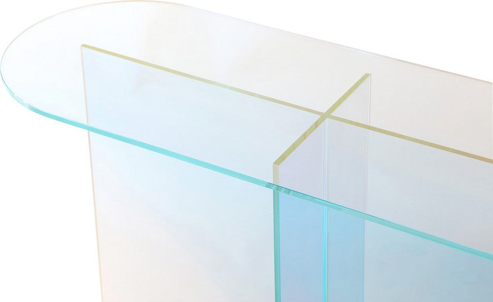Modus Furniture - Fomo Console Table in Iridescent Glass - SSWN23 view 4