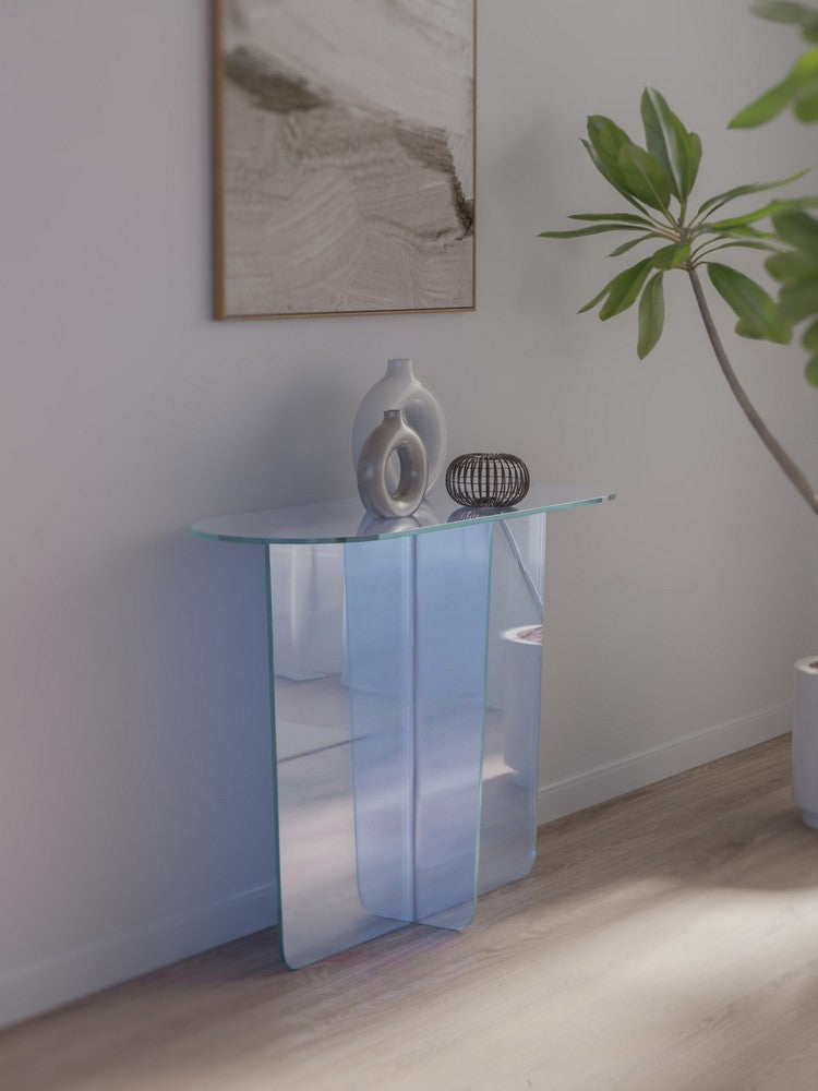 Modus Furniture - Fomo Console Table in Iridescent Glass - SSWN23 view 5