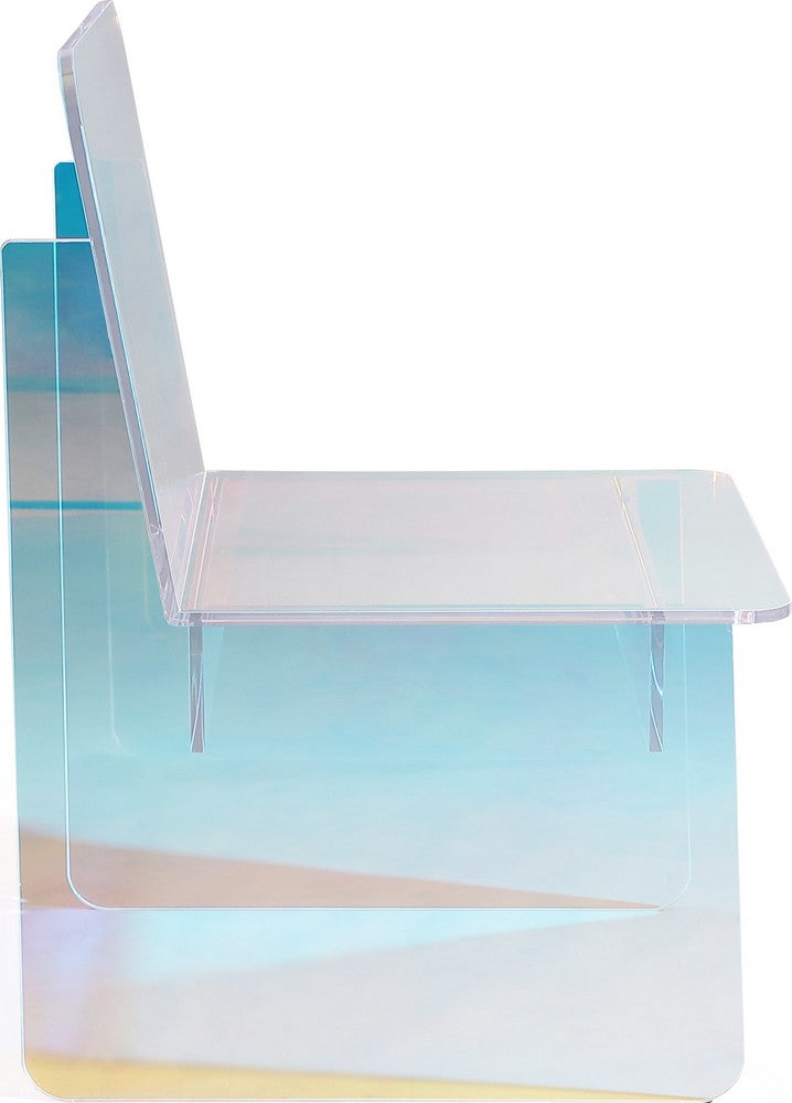Modus Furniture - Fomo Iridescent Acrylic Accent Chair - SWWT63 view 4