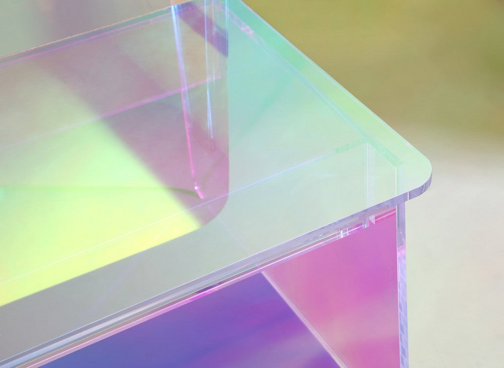 Modus Furniture - Fomo Iridescent Acrylic Accent Chair - SWWT63 view 6