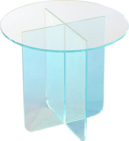 Modus Furniture - Fomo Large End Table in Iridescent Glass - SSWN22L view 1