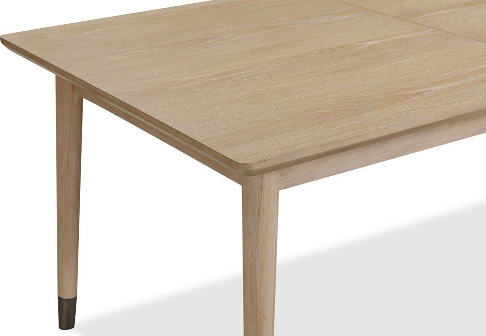 Modus Furniture - Franklin Extendable White Oak Dining Table in Au Natural - MXNK60 view 4