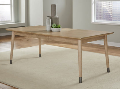 Modus Furniture - Franklin Extendable White Oak Dining Table in Au Natural - MXNK60 view 9