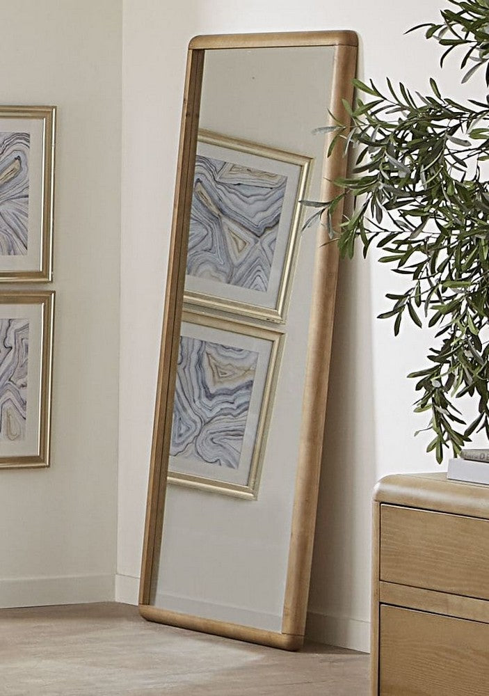 Modus Furniture - Furano Floor Mirror in Ginger - QDTW86 view 4