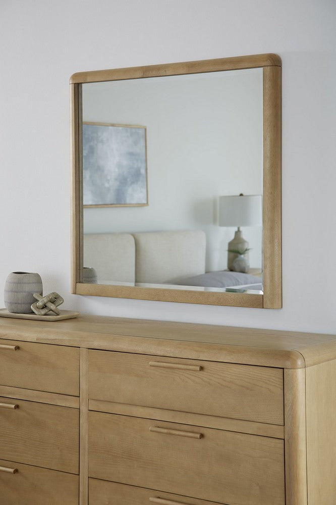 Modus Furniture - Furano Wall or Dresser Mirror in Ginger - QDTW83 view 3