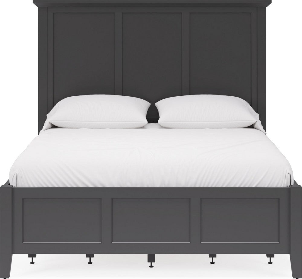 Modus Furniture - Grace California King-size Four Drawer Platform Storage Bed in Raven Black - PNRBD6 view 2