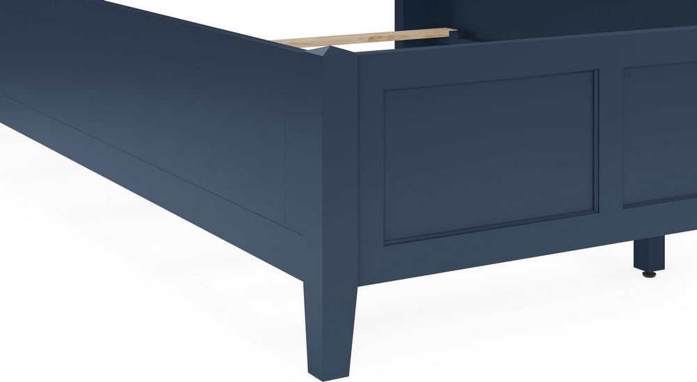 Modus Furniture - Grace California King-size Three Panel Bed in Blueberry - PNKXL6 view 4