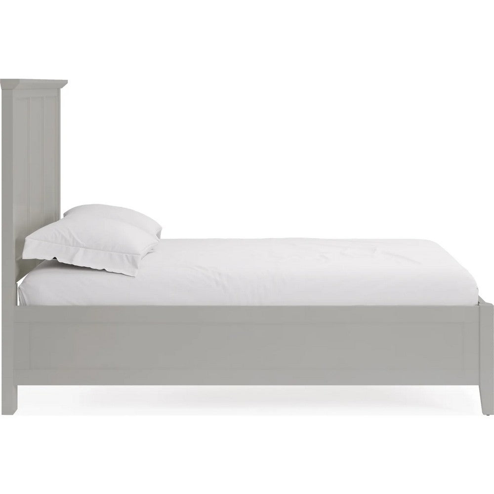 Modus Furniture - Grace California King-size Three Panel Bed in Elephant Grey - PNKGL6 view 3