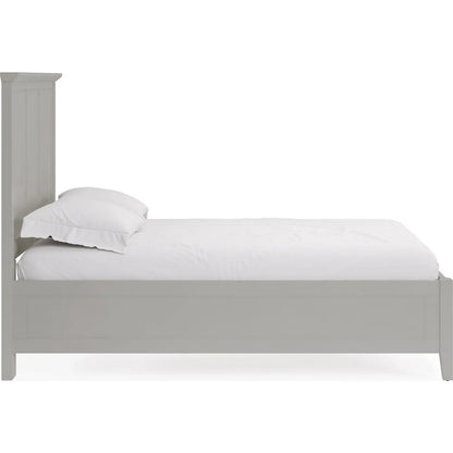 Modus Furniture - Grace California King-size Three Panel Bed in Elephant Grey - PNKGL6 view 3
