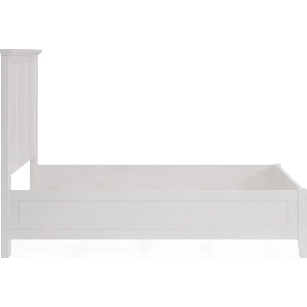 Modus Furniture - Grace California King-size Three Panel Bed in Snowfall White - PNRAL6 view 6