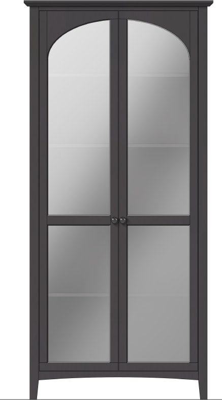 Modus Furniture - Grace Display Cabinet - Raven - PNRB80 view 1